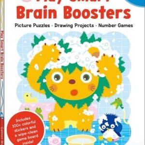 Play Smart Brain Boosters Age 3+: Preschool Activity Workbook with Stickers ...