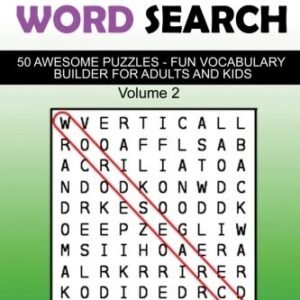 AWESOME ADJECTIVES LARGE PRINT WORD SEARCH: 50 AWESOME By A/t Computers **NEW**
