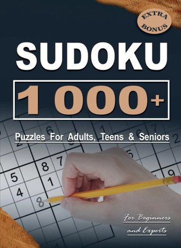 1020 Sudoku Puzzles for Adults: Sudoku Puzzle Book for Adults. Easy to Hard w…