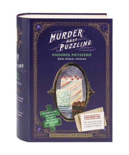 Murder Most Puzzling Poisoned Patisserie 500-Piece Puzzle by Stephanie von Reisw
