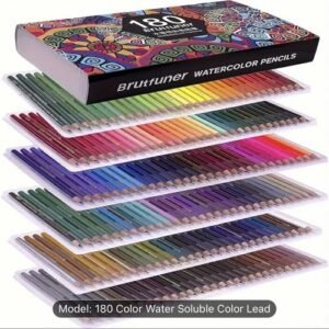 72-Color Colored Pencils for Adult Coloring Books, Soft Core, Back to School Sup
