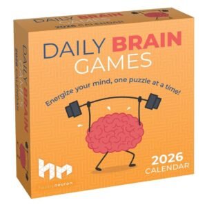 Daily Brain Games 2026 Day-to-Day Calendar: Energize your mind a puzzle at a tim
