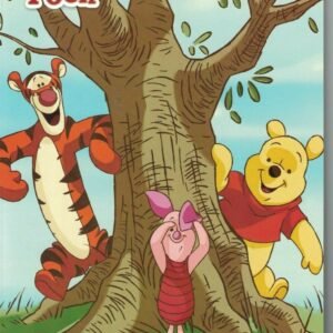 Winnie the Pooth Hide and Seek Coloring Book, ~96 pages, Simple Coloring