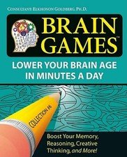 Brain Games #6: Lower Your Brain Age in Minutes A Day (Brain Games - VERY GOOD