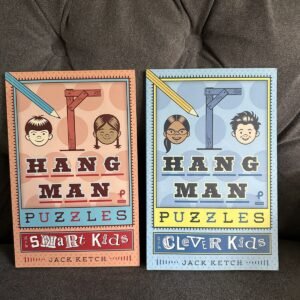 Set Of 2 Puzzlewright Junior.: Hang Man Puzzles for Clever Kids & Smart Kids