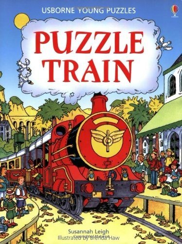 PUZZLE TRAIN (YOUNG PUZZLES SERIES) By Susannah Leigh & Brenda Haw **BRAND NEW**