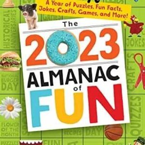 The 2023 Almanac of Fun: A Year of Puzzles, Fun Facts, Jokes, - Paperback - Good
