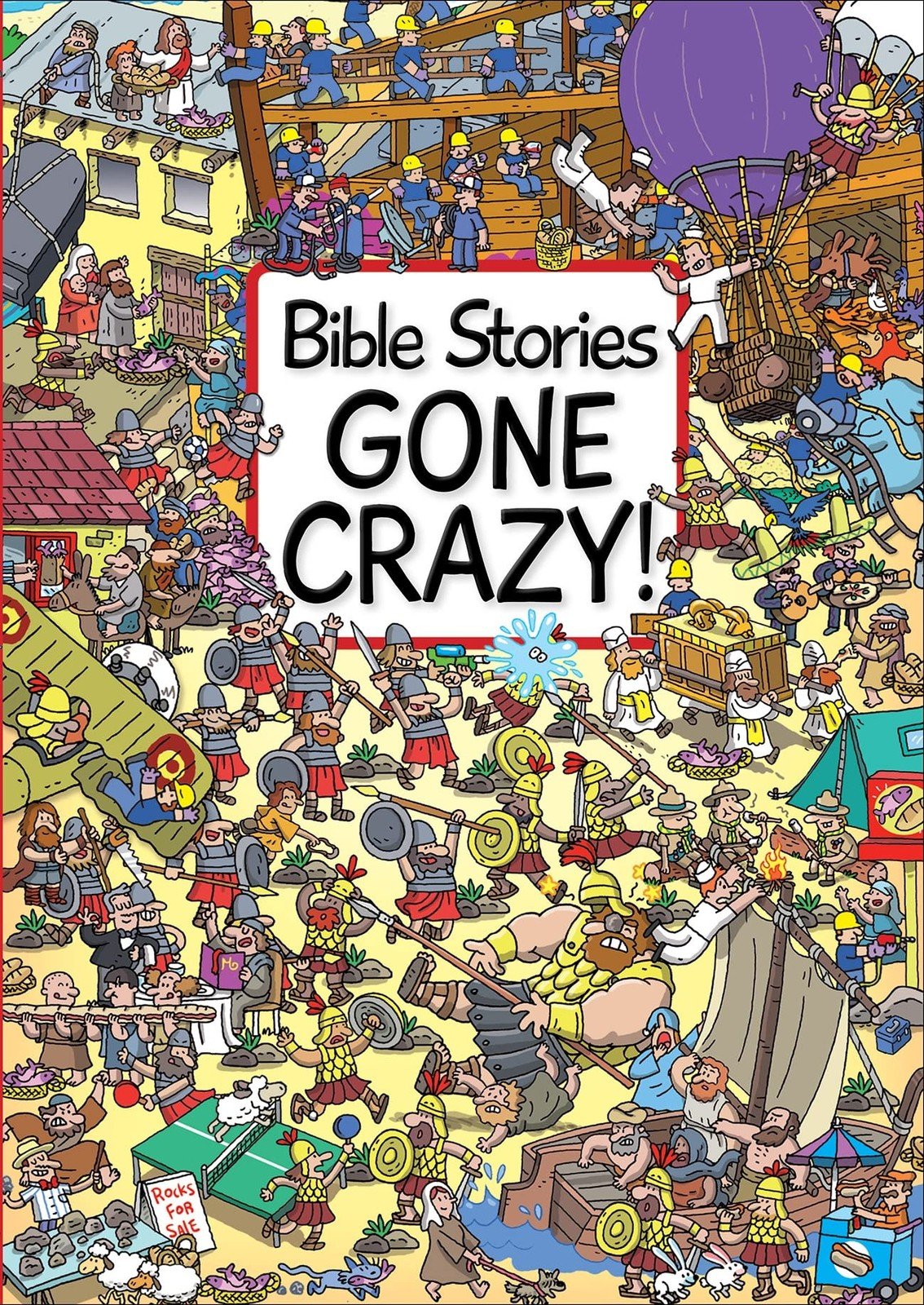 Bible Stories Gone Crazy! – hardcover Edwards, Josh|Migliardo, Emiliano