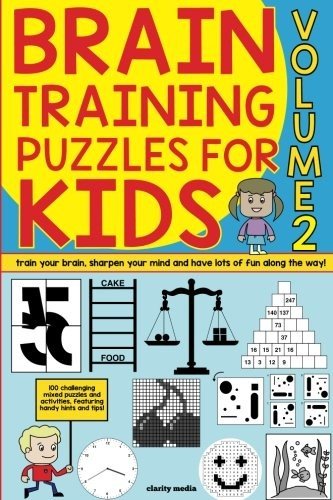 BRAIN TRAINING FOR KIDS VOLUME 2: 100 OF THE BEST BRAIN By Clarity Media **NEW**