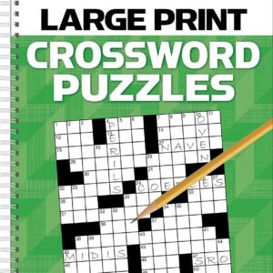 AARP Large Print Crossword Puzzles -- Publications International Ltd - Spiral