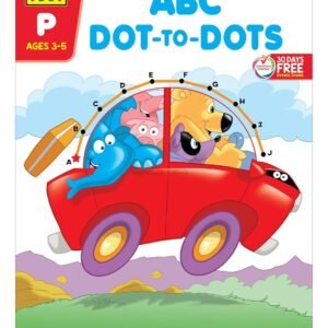 32-Page ABC Dot-to-Dots Workbook: Fun Activities for Early Learners Ages 3-5