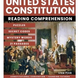 United States Constitution Interactive History Workbook for Kids: Puzzles and Se