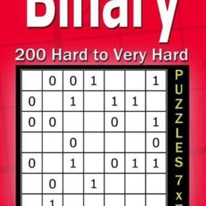 Binary puzzle books for Adults: 200 Hard to Very Hard Puzzles 7x7 (Volume6) by A
