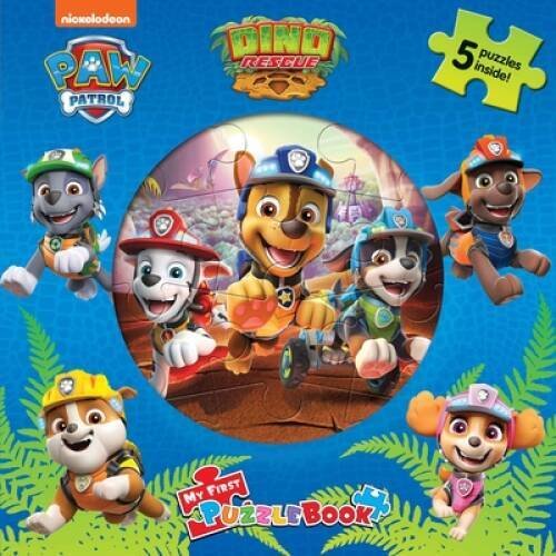 Nick PAW Patrol Dino Rescue My First Puzzle Book – Board book – VERY GOOD