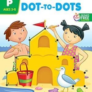 1-25 Dot-to-Dots (A Get Ready Book, Ages 4-6) - Paperback - VERY GOOD