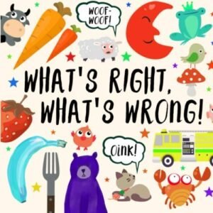 What's Right, What's Wrong!: A Fun Guessing Game for 2-4 year olds (Puzzle B...