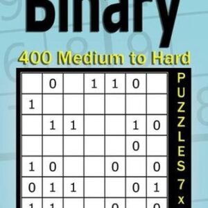 Binary puzzle books for Adults: 400 Medium to Hard Puzzles 7x7 (Volume 18) by Al