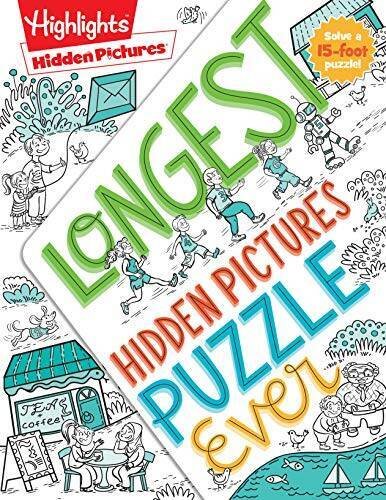 Longest Hidden PicturesÂ® Puzzle Ever (Highlights(TM) Longest Activi – VERY GOOD