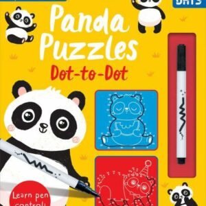 Panda Puzzles Dot-to-Dot (Pull-tab Wipe-clean Activity Books) by  in New
