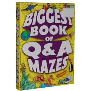 BIGGEST BOOK OF Q & A MAZES By Tony Tallarico *Excellent Condition*