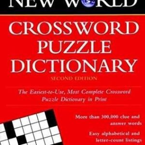 Webster's New World Crossword Puzzle - Paperback, by Whitfield Jane Shaw - Good