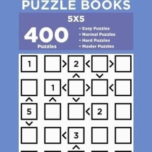 Dart Veider Dmy Futoshiki Puzzle Books - 400 Easy to Master Puzzles  (Paperback)