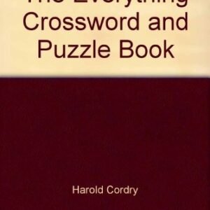 THE EVERYTHING CROSSWORD AND PUZZLE BOOK By Harold Cordry - Hardcover EXCELLENT