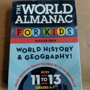 THE WORLD ALMANAC FOR KIDS PUZZLER DECK: WORLD HISTORY By Lynn Brunelle ~ #175c