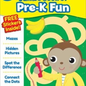 Jumbo Book of Pre-K Fun Paperback Scholastic Teaching Resources