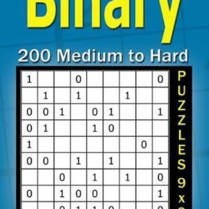 Binary puzzle books for Adults: 200 Medium to Hard Puzzles 9x9 (Volume 2) by Ale