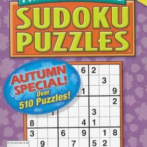 Penny Press Family Favorites Sudoku Puzzles Magazine Autumn 2025