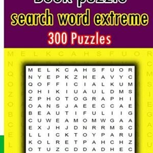 BOOK, PUZZLE, SEARCH, WORD, EXTREME: 300 PUZZLES By Jang Jang & Jang Jang *NEW*