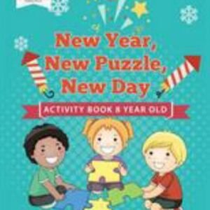 New Year, New Puzzle, New Day : Activity Book 8 Year Old, Like New Used, Free...
