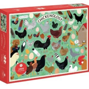 Chickenology Puzzle: 1000 Piece Puzzle by Camilla Pintonato (English)