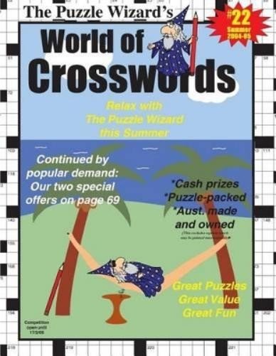 The Puzzle Wizard World of Crosswords No. 22 (Paperback)