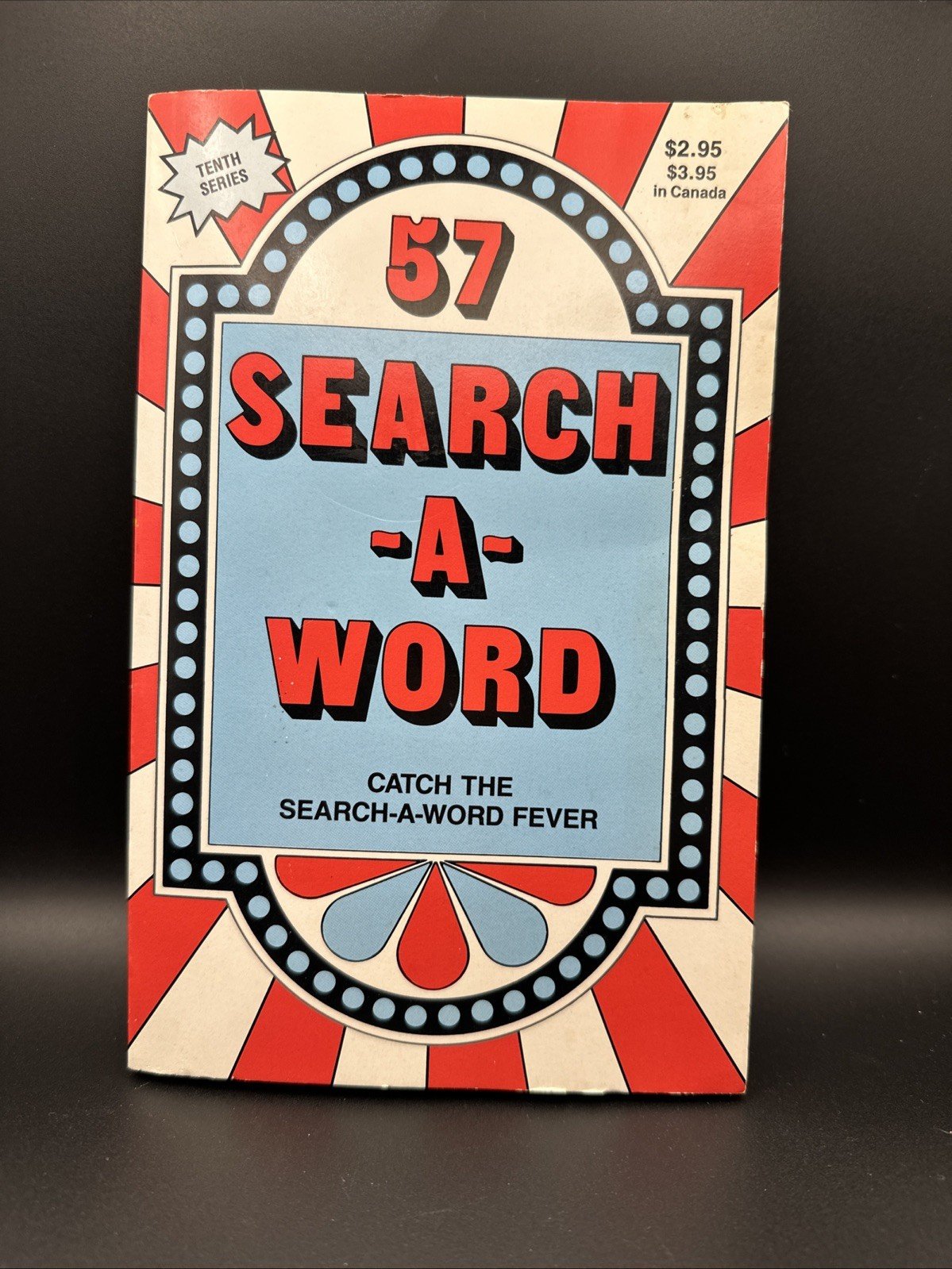1990’s Search-a-Word Tenth Series Retro Cover Nostalgic