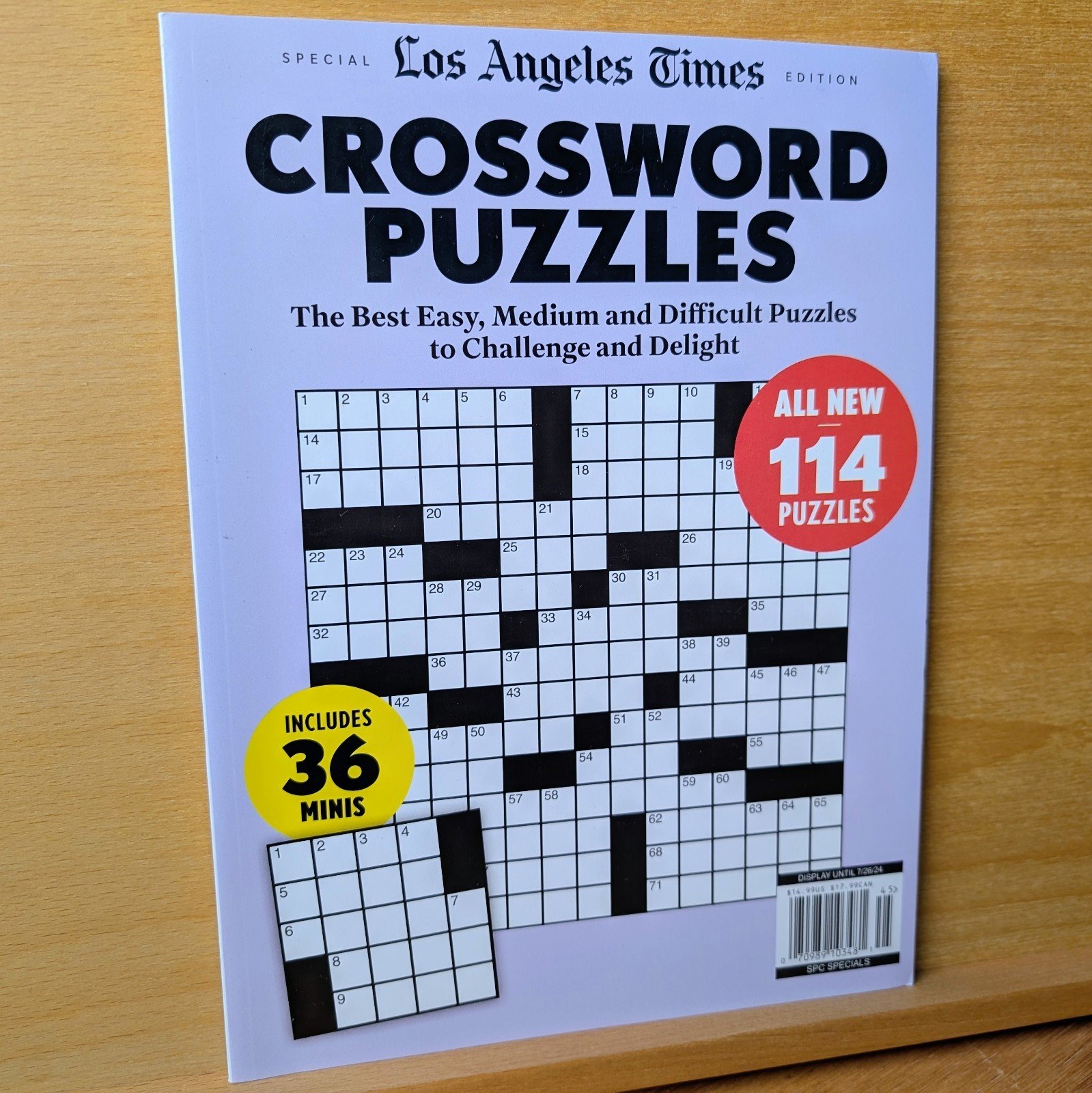 Los Angeles Times Crossword Puzzles Special Edition 2024 NEW