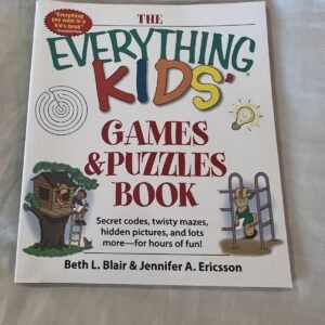 The Everything Kids' Puzzle Book: Mazes, Word Games, Puzzles & More! Softback