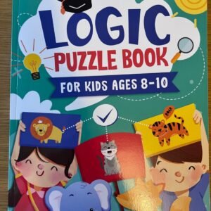 Logic Puzzle Book for kids ages 8-10 Kids Castle press 2021