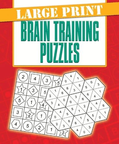 LARGE PRINT BRAINTRAINING PUZZLES By Arcturus Publishing **Mint Condition**