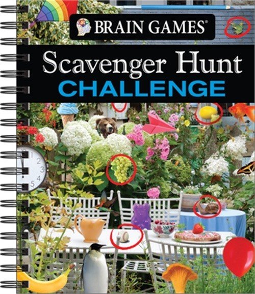 Brain Games – Scavenger Hunt Challenge: Volume 2 (Spiral Bound, Comb or Coil)