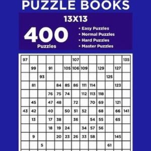 Numbricks Puzzle Books - 400 Easy to Master Puzzles 13x13 (Volume 5) by Dart Vei