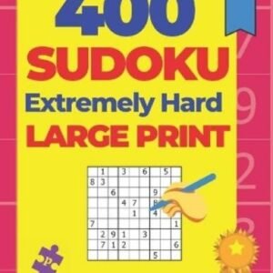 Puzzre N T Loekman 400 Sudoku Extremely Hard Large Print (Paperback) (UK IMPORT)