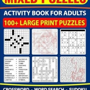 Mixed Puzzles | Activity Book for A..., Uchqun, Dreambr