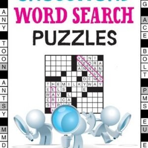 CROSSWORD WORD SEARCH PUZZLES By Patrick Blindauer *Excellent Condition*