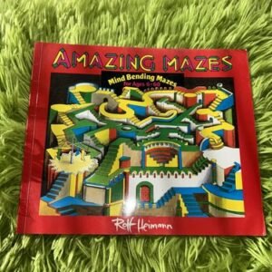 AMAZING MAZES Rolf Heimann 1989 Paperback Vintage