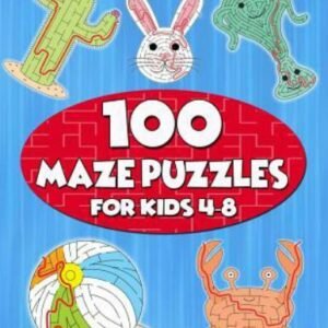 100 Maze Puzzles for Kids 4-8: Maze Activity Book for Kids. Great for Develop...