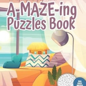 The only thing missing is you and an A-MAZE-ING Puzzles Book - Adults Mazes Book