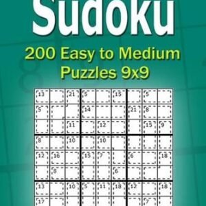 Killer Sudoku Puzzle Book for Adults: 200 Easy to Medium Puzzles 9x9 (Volume 2)