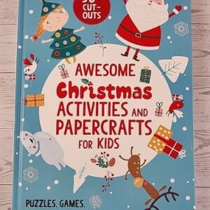 Awesome Christmas Activities and Papercrafts for Kids: Puzzles, Games, Coloring,